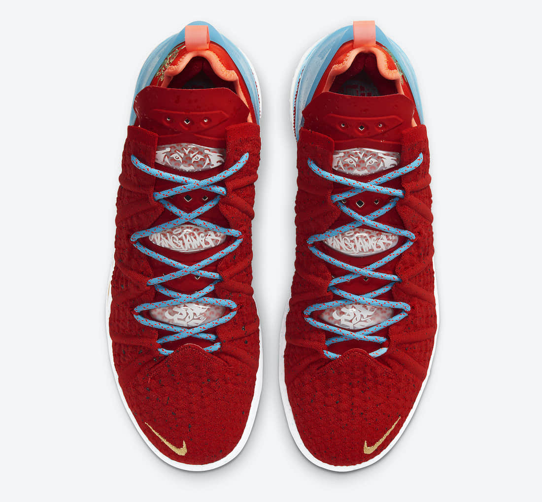 Nike LeBron 18 EP 'Chinese New Year' CW3155-600 - Limited Edition Basketball Sneakers