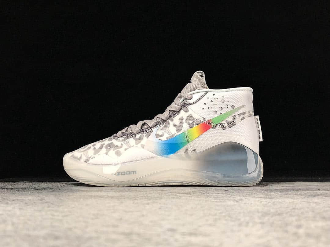 Nike Zoom KD 12 EP White Multi Color AR4230-106 - Stylish Performance Sneaker