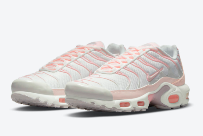 Nike Wmns Air Max Plus White Pink DM3037-100: Stylish Women's Sneakers | Boost Your Style with Nike Air Max
