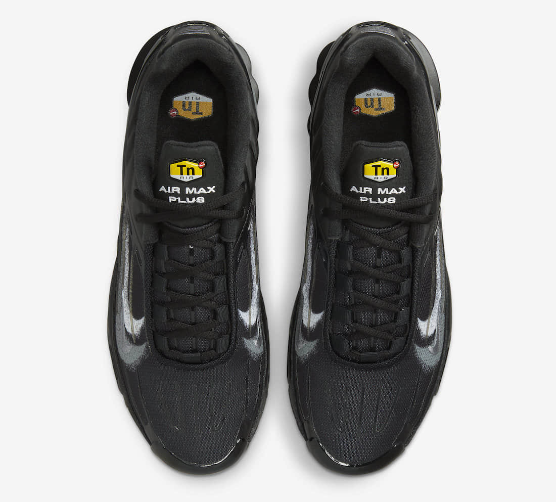Nike Air Max Plus 3 'Stencil Swoosh Black' FD0659-001 - Stylish and Sleek Footwear for a Fashion-Forward Look