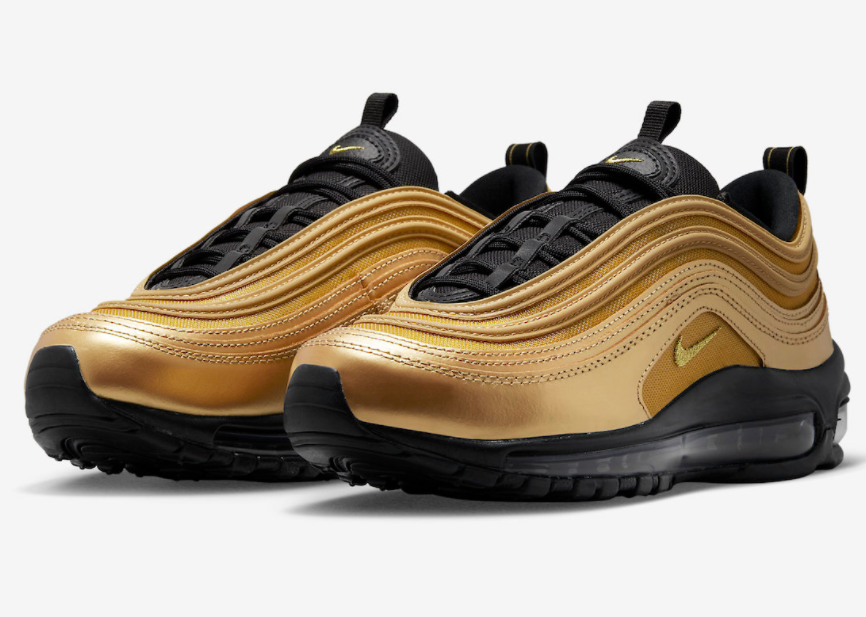 Nike Air Max 97 'Wheat Gold Black' DX0137-700 | Stylish Sneakers for Men | Limited Stock Available