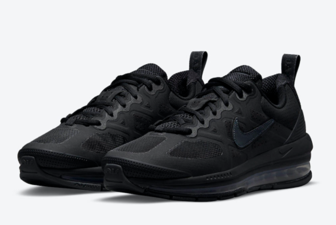 Nike Air Max Genome 'Triple Black' CW1648-001 - Sleek and Stylish Performance Sneakers for Men