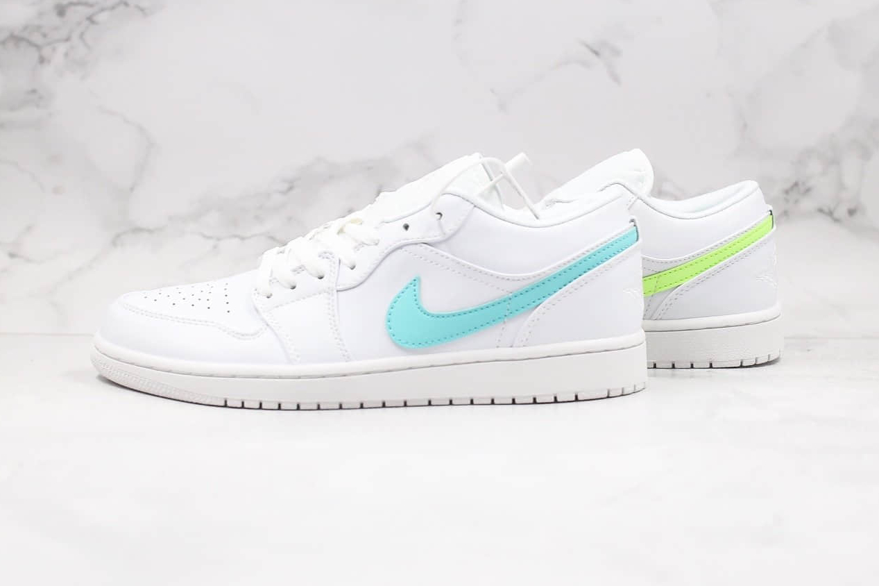 Air Jordan 1 Low 'White Multi-Color' CW7033-100 - Stylish and Versatile Sneakers