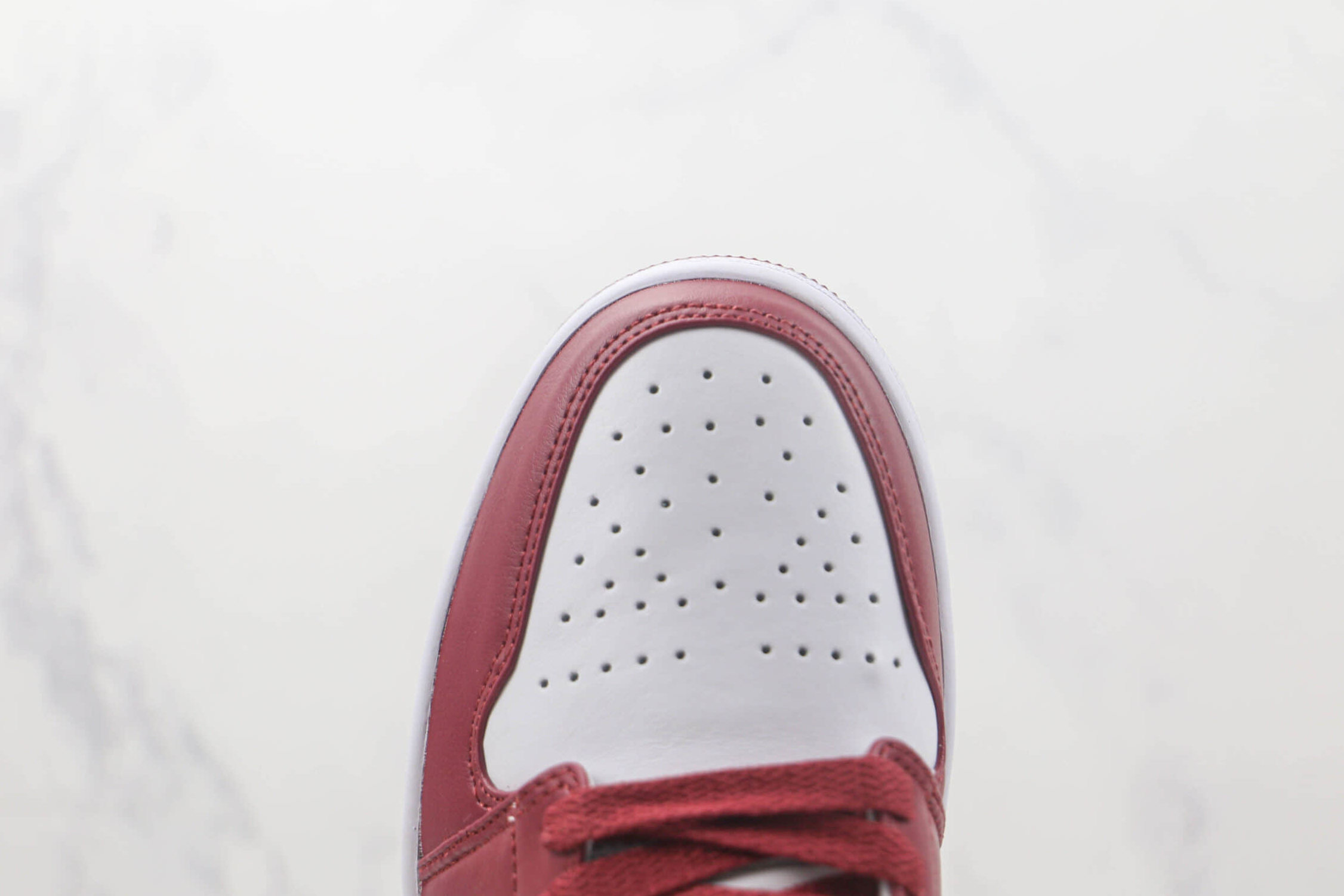 Air Jordan 1 Low 'Cherrywood Red' 553558-615 - Classic Style with Vibrant Red Accents