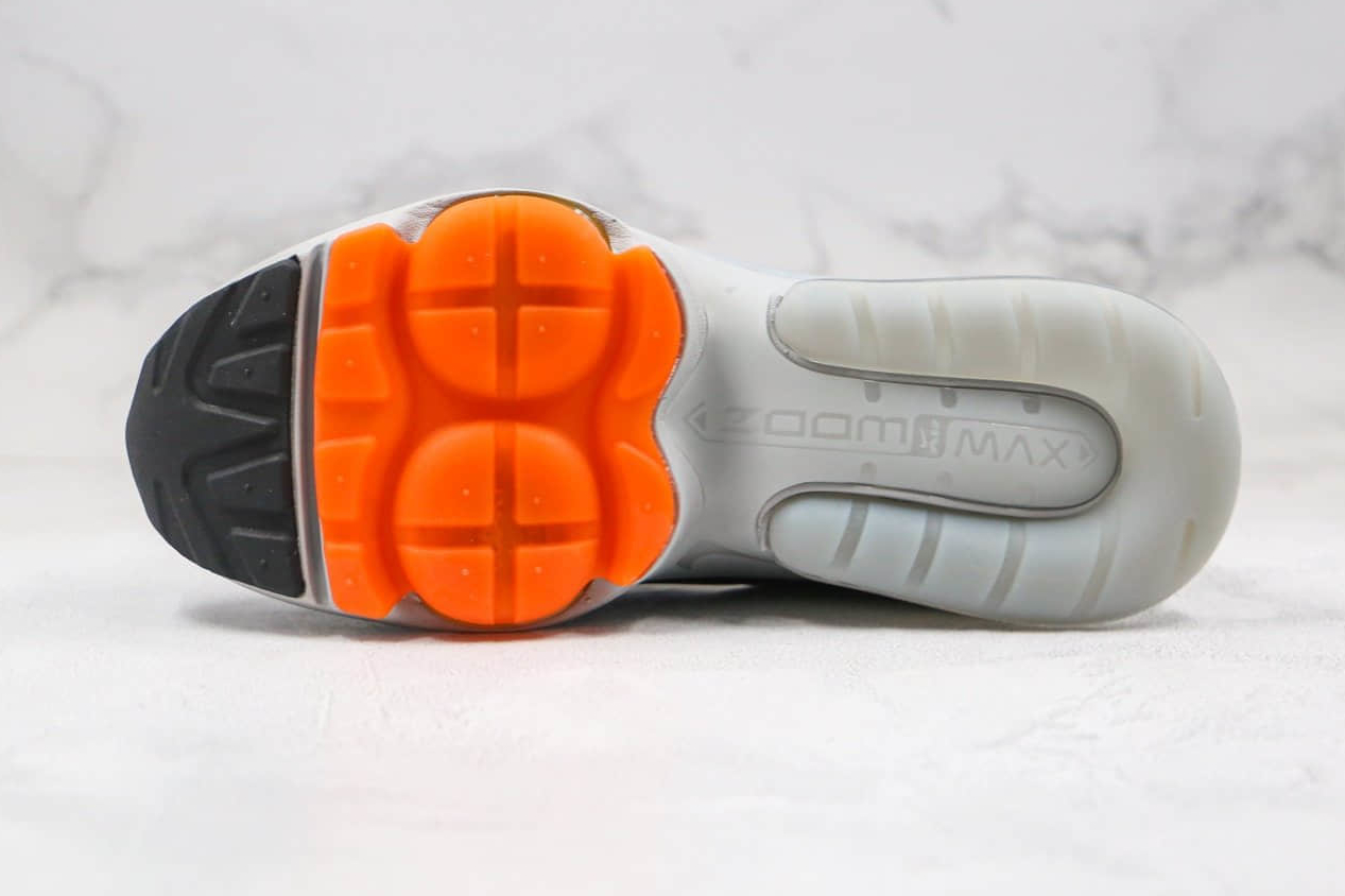 Nike Air Max Zoom 950 Black Silver Orange CJ6700-002 Sneakers | Shop Now
