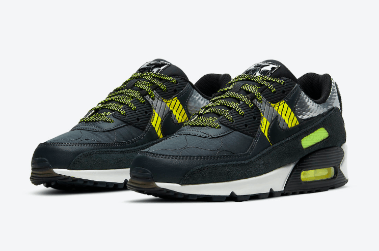 Nike 3M x Air Max 90 'Anthracite Volt' CZ2975-002 - Sleek Style and High Visibility