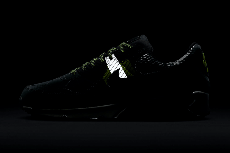 Nike 3M x Air Max 90 'Anthracite Volt' CZ2975-002 - Sleek Style and High Visibility