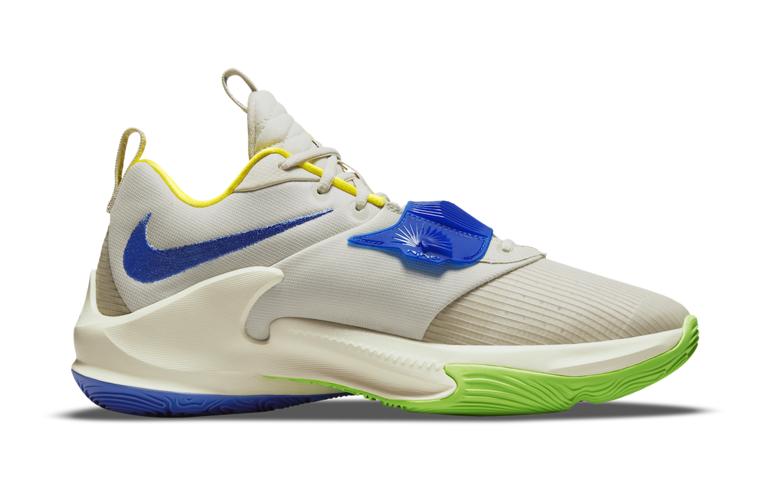 Nike Zoom Freak 3 EP 'Primary Colors' DA0695-100 - Versatile Performance Basketball Shoe