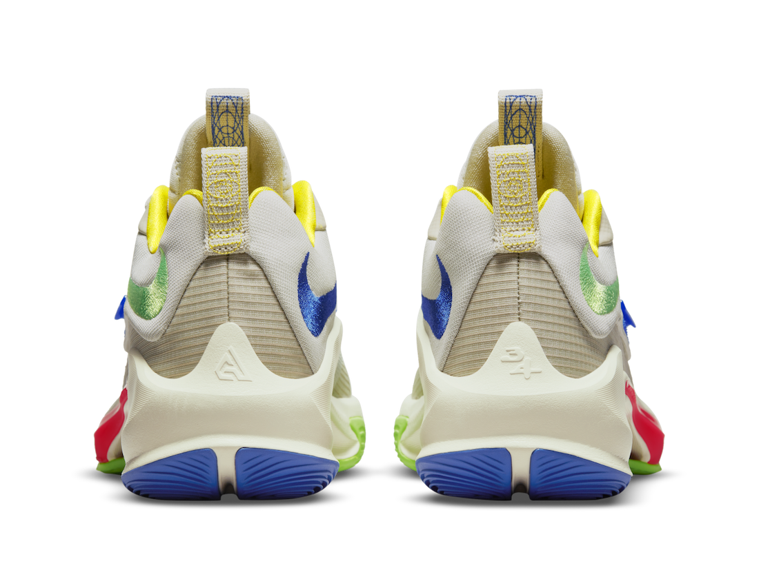 Nike Zoom Freak 3 EP 'Primary Colors' DA0695-100 - Versatile Performance Basketball Shoe
