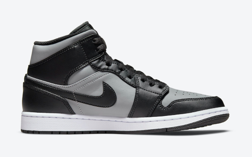 Air Jordan 1 Mid 'Shadow' 554724-096 - Icy Style for Street Sneakerheads