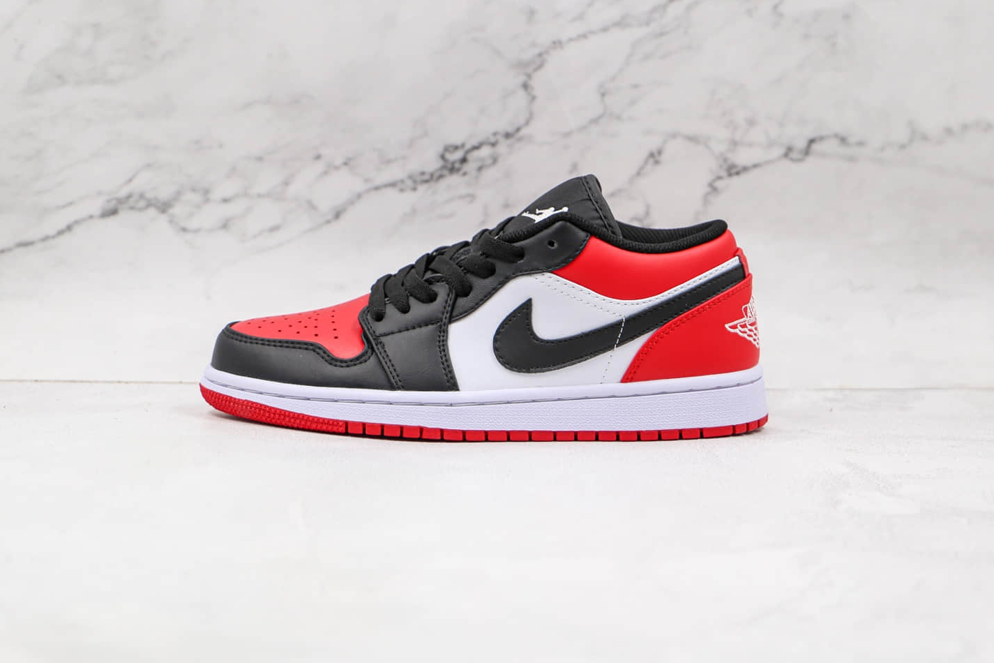 Air Jordan 1 Low 'Bred Toe' 553558-612 - Shop the Iconic Sneaker Now!