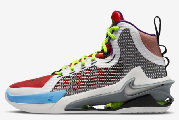 Nike Air Zoom GT Jump 'Multi-Color' White/Red-Blue CZ9907-100 - Premium Athletic Footwear