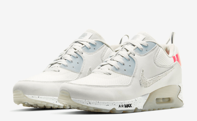 Nike Undefeated x Nike Air Max 90 'Platinum Tint' CQ2289-001 - Exclusive Collaboration for Instant Style!
