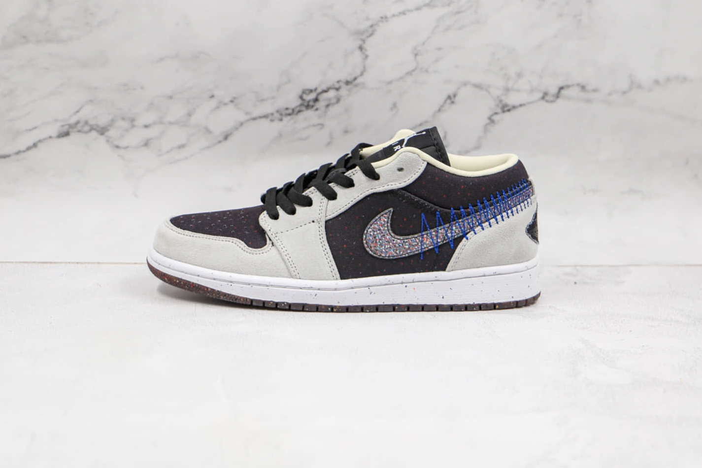 Air Jordan 1 Low 'Crater' DM4657-001 - Stylish and sustainable sneakers