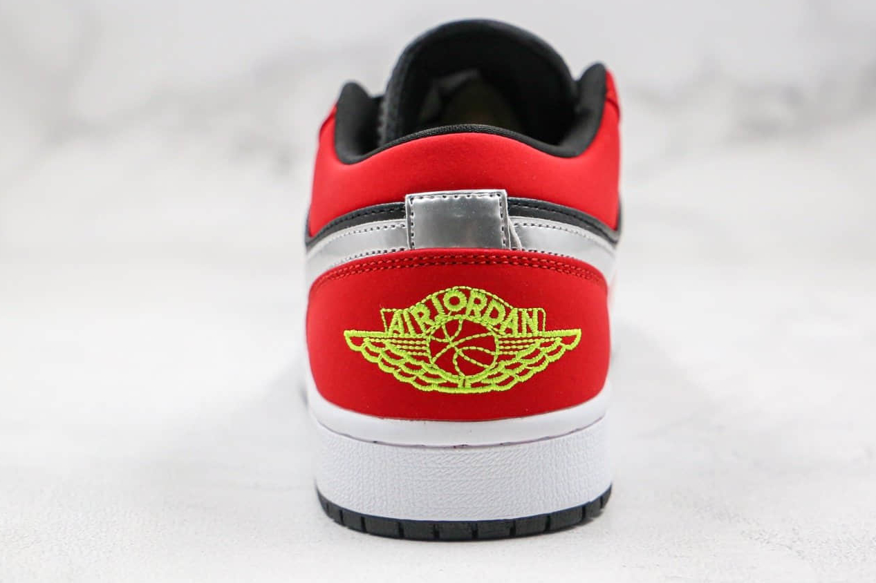 Air Jordan 1 Low 'Gym Red Green Pulse' 553558-036 - Classic Style and Vibrant Color in a Low-Top Design