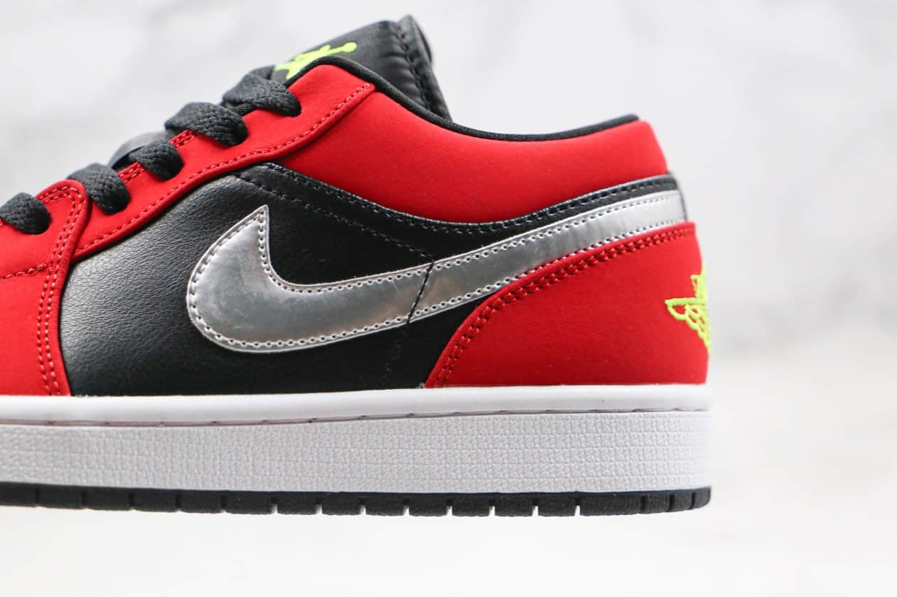 Air Jordan 1 Low 'Gym Red Green Pulse' 553558-036 - Classic Style and Vibrant Color in a Low-Top Design