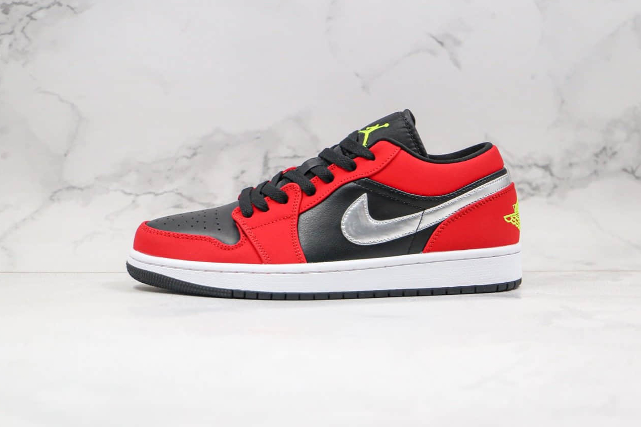Air Jordan 1 Low 'Grey Fog Bleached Coral' 553558-062 - Stylish and Unique Sneakers
