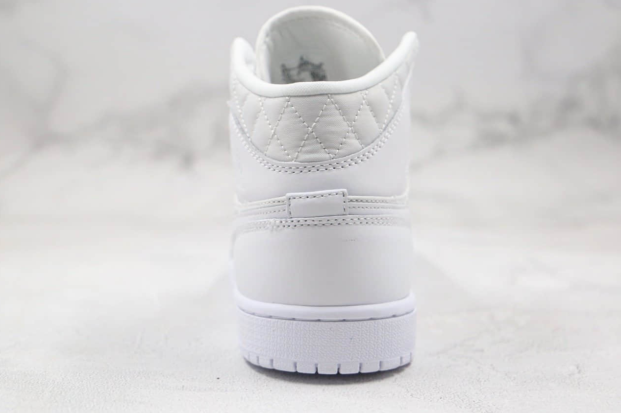Air Jordan 1 Mid SE 'White Quilted' DB6078-100 - Classic Style and Premium Quality Footwear