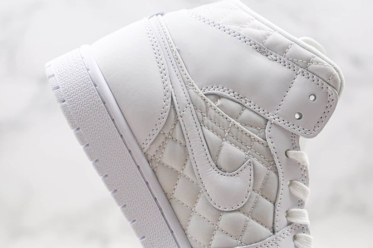 Air Jordan 1 Mid SE 'White Quilted' DB6078-100 - Classic Style and Premium Quality Footwear