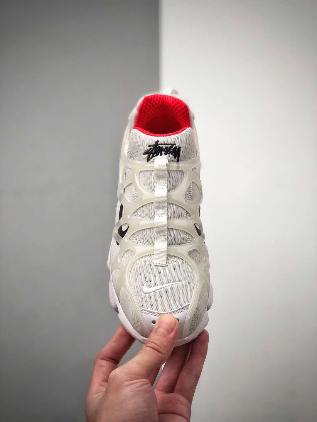 Nike Stussy x Air Zoom Spiridon Kukini White CJ9918-100 - Premium Collaboration for Ultimate Style