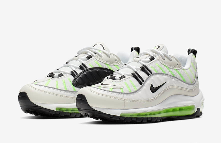 Nike Air Max 98 'Phantom Electric Green' AH6799-115 - Shop Now for Ultimate Style and Comfort!