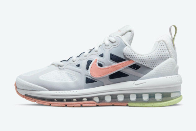 Nike Air Max Genome WMNS White/Grey-Pink-Green DC4057-100 - Stylish Women's Sneakers for Optimal Performance | Shop Now!