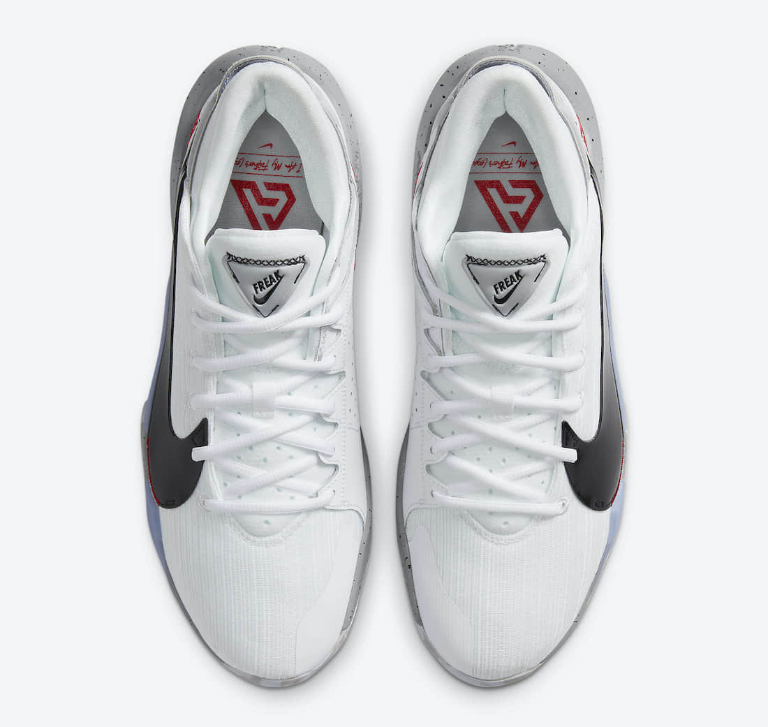 Nike Zoom Freak 2 EP 'White Cement' CK5825-100 - Ultra-Modern Basketball Sneakers