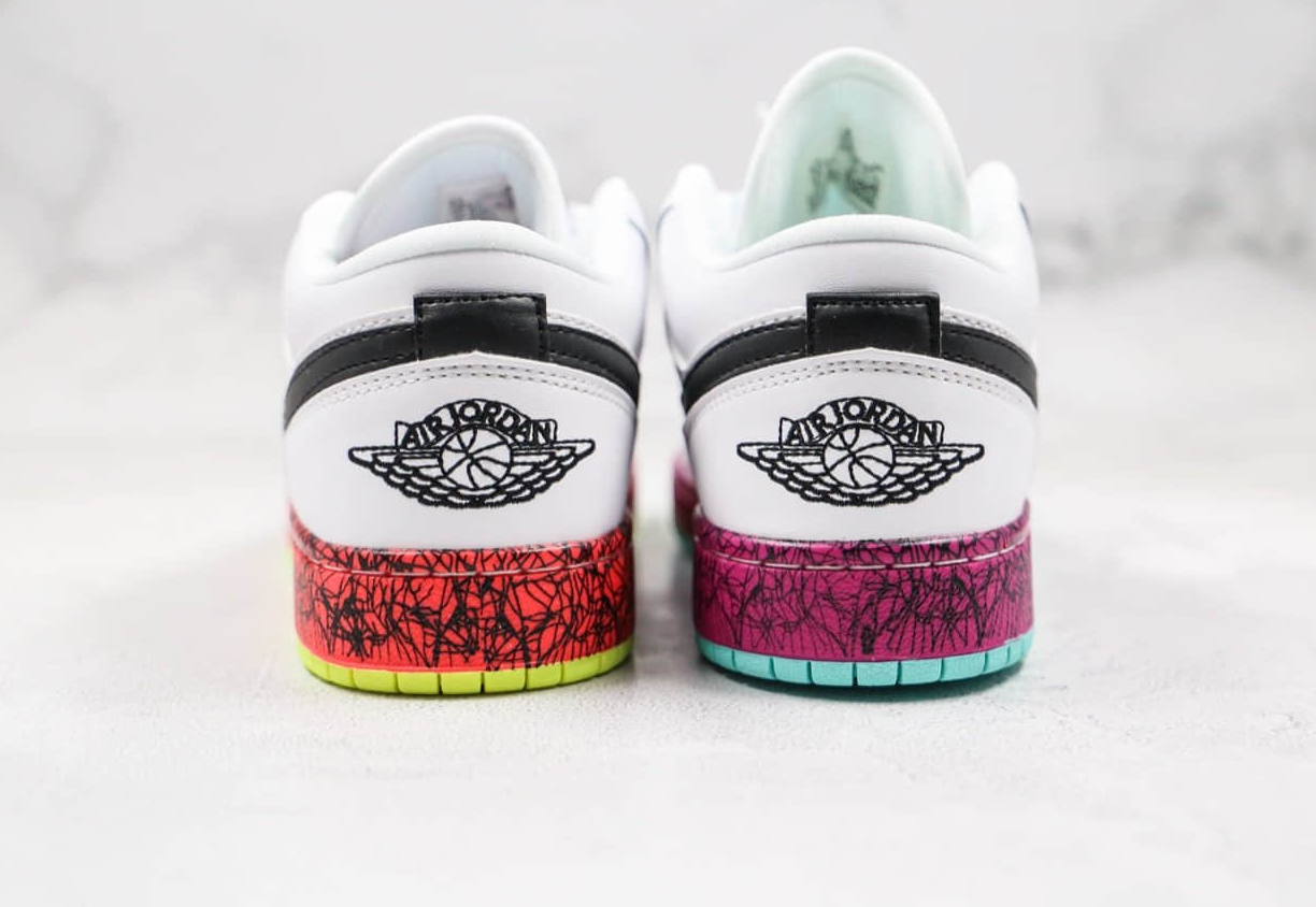 Air Jordan 1 Low 'Multi-Color' CV9548-100 - Stylish and Multifaceted Sneakers