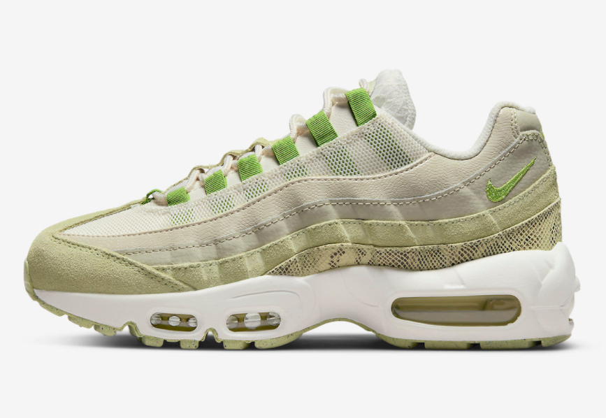 Nike Air Max 95 Green Snake Low-Top GreyGreen DV3208-001 | Shop Exclusive Styles Now!