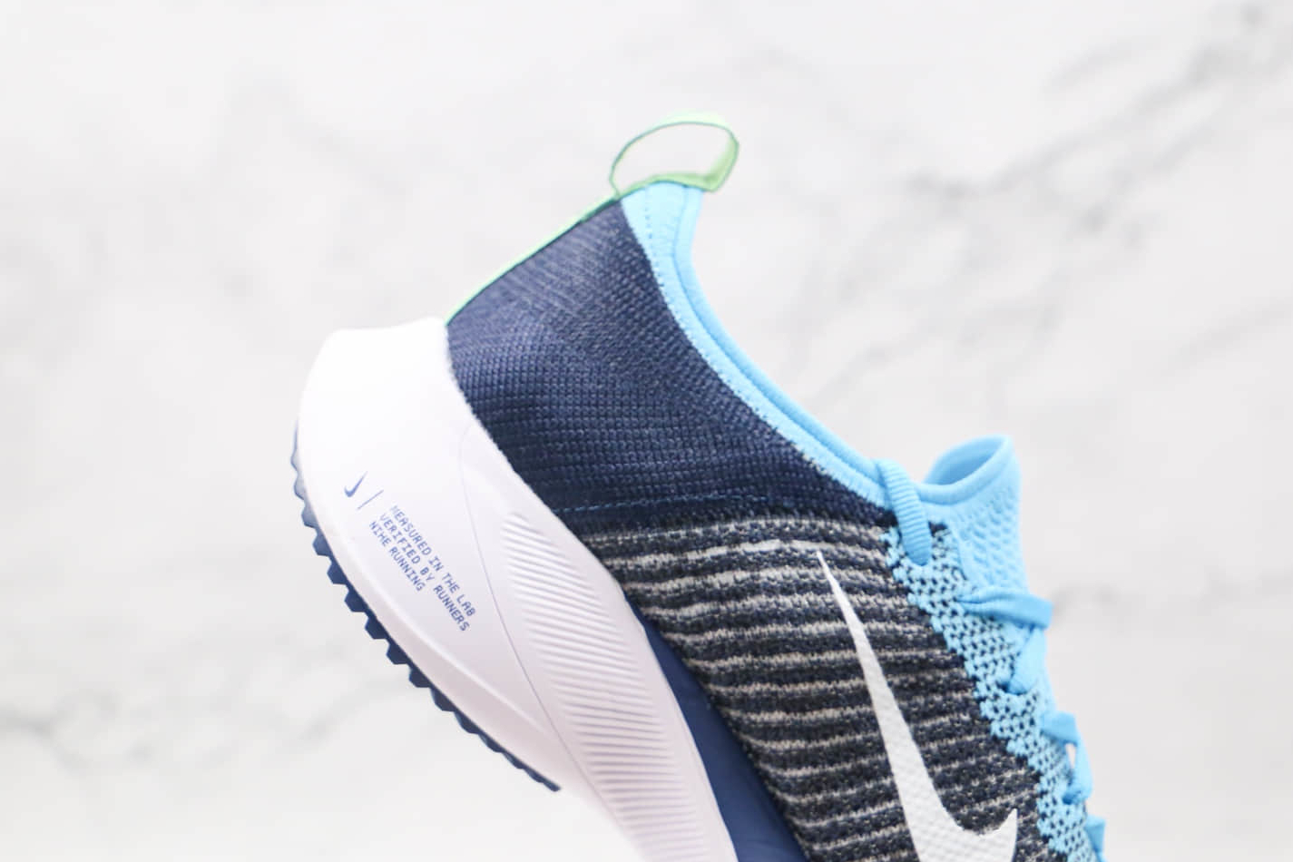 Nike Air Zoom Tempo NEXT% Flyknit 'Curry Navy' CI9923-400 - Premium Performance Running Shoes