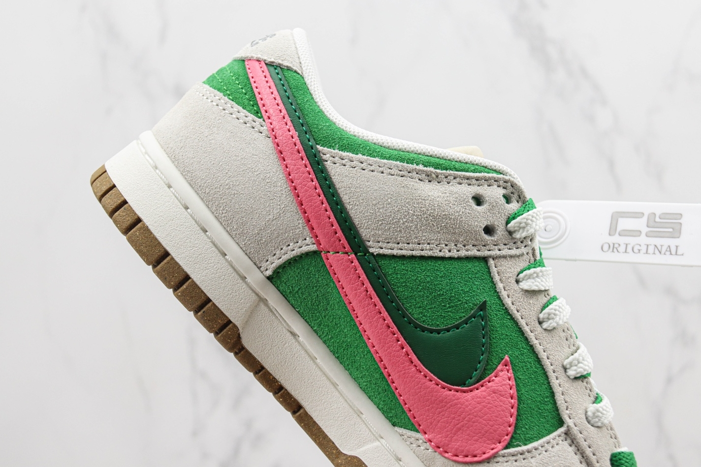 Nike SB Dunk Low 85 Grey Green Pink DO9457-137 - Latest Release, Limited Stock