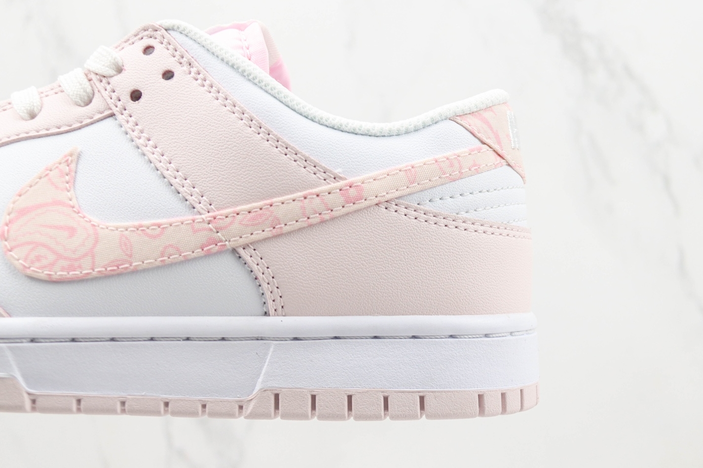 Nike SB Dunk Low Essential Paisley Pack Pink White FD1449-100 - Shop the Latest Collection at [Website Name]