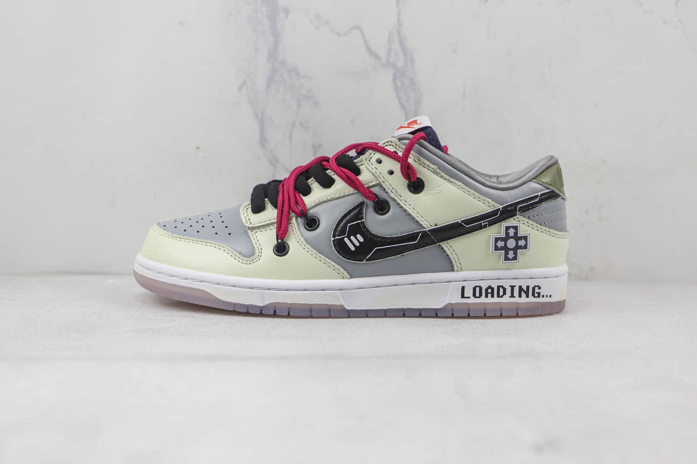NIKE Dunk Low "Video Game" Skateboard Shoes - Limited Edition