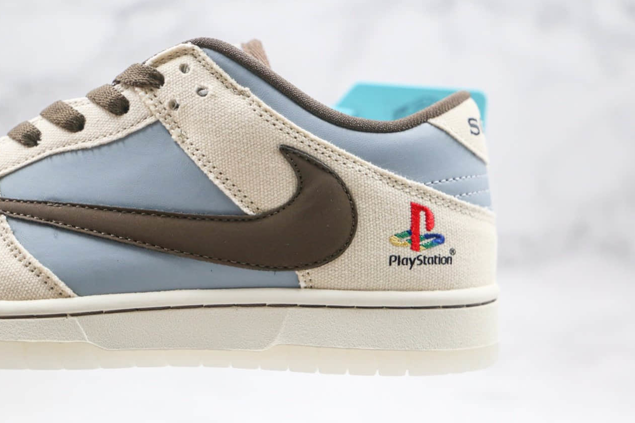 Travis Scott x PlayStation x Nike Dunk Low PS5 CU1726-800: Limited Edition Sneakers