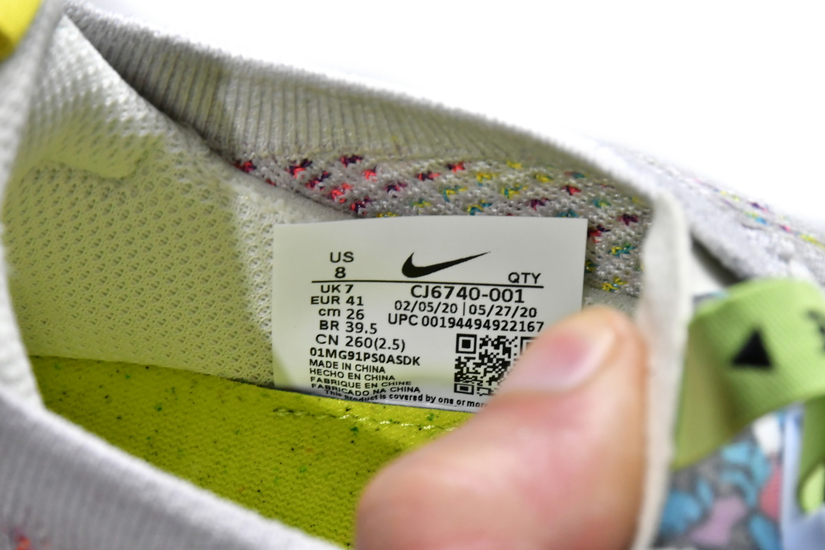 Nike Air VaporMax 2020 Flyknit 'Multi-Color' CJ6740-001 - Lightweight and Stylish Athletic Footwear