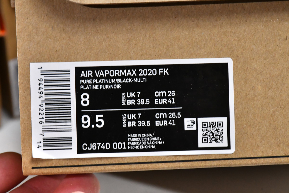 Nike Air VaporMax 2020 Flyknit 'Multi-Color' CJ6740-001 - Lightweight and Stylish Athletic Footwear