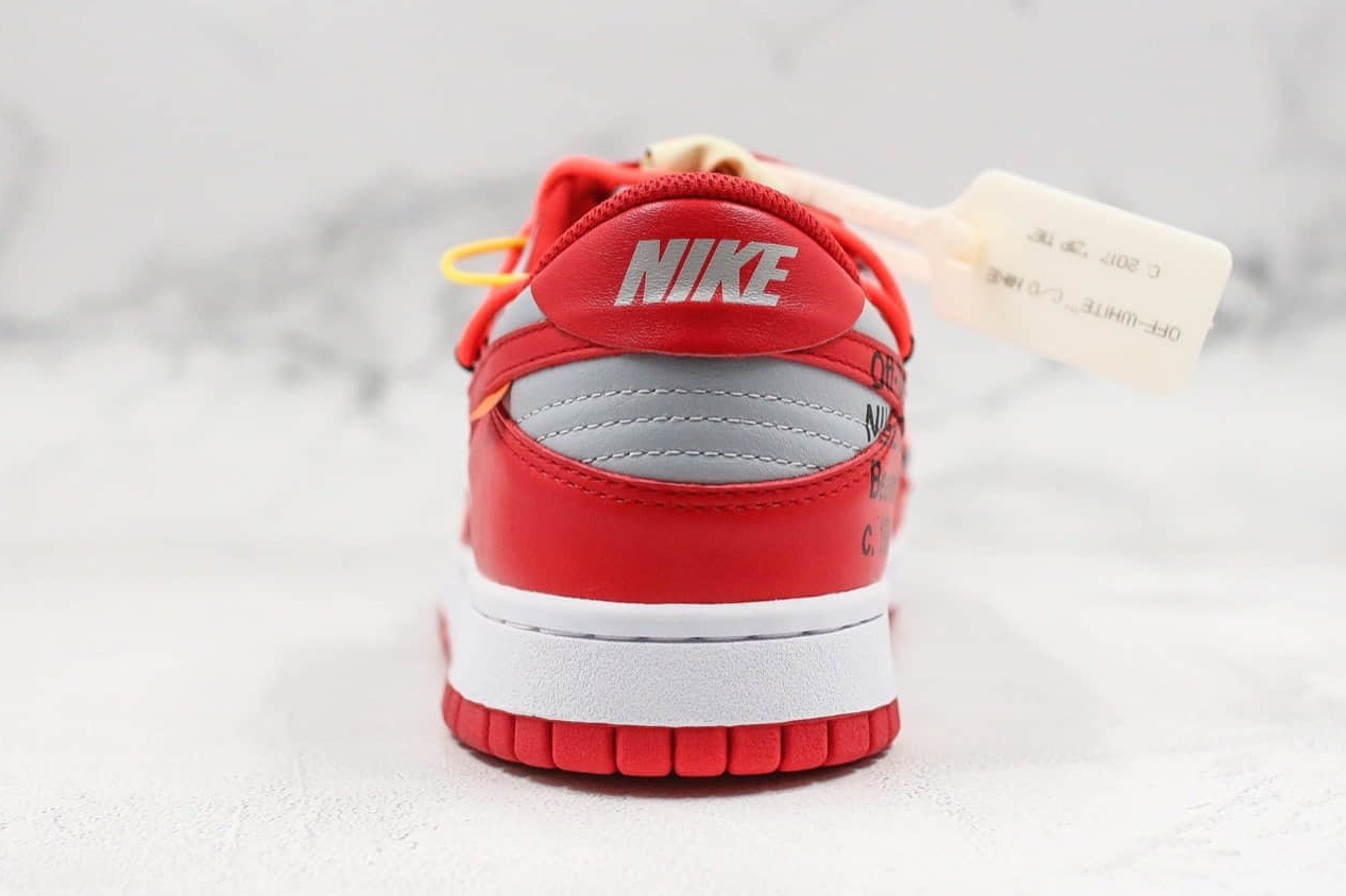 Nike OFF-WHITE x Dunk Low 'University Red' CT0856-600 - Shop Now!