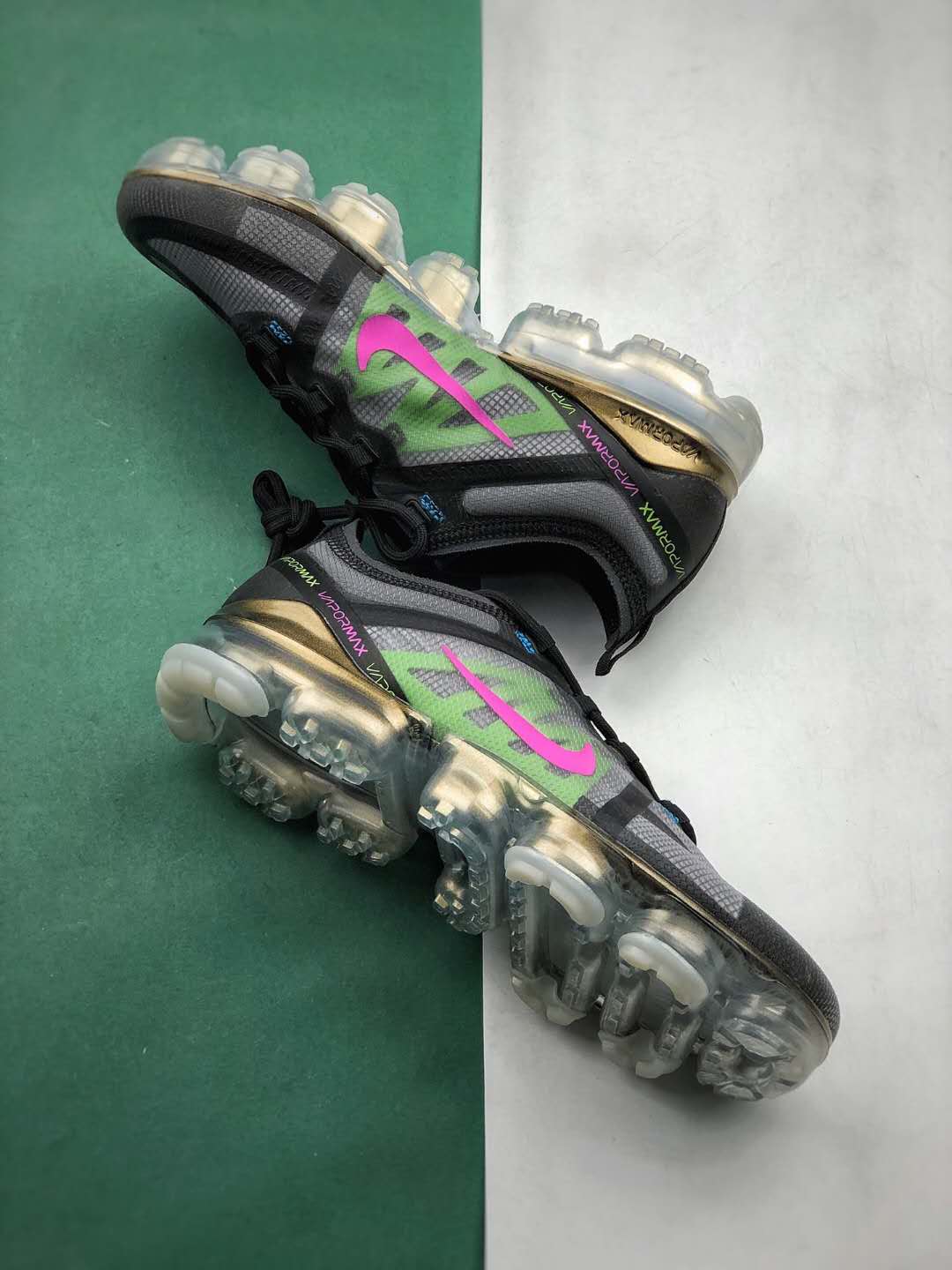 Nike Air VaporMax 2019 PRM 'Fuchsia Lime' AT6810-001 - Stylish and Comfortable Footwear | Limited Stock Available