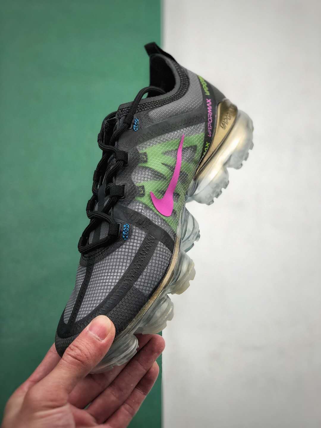 Nike Air VaporMax 2019 PRM 'Fuchsia Lime' AT6810-001 - Stylish and Comfortable Footwear | Limited Stock Available