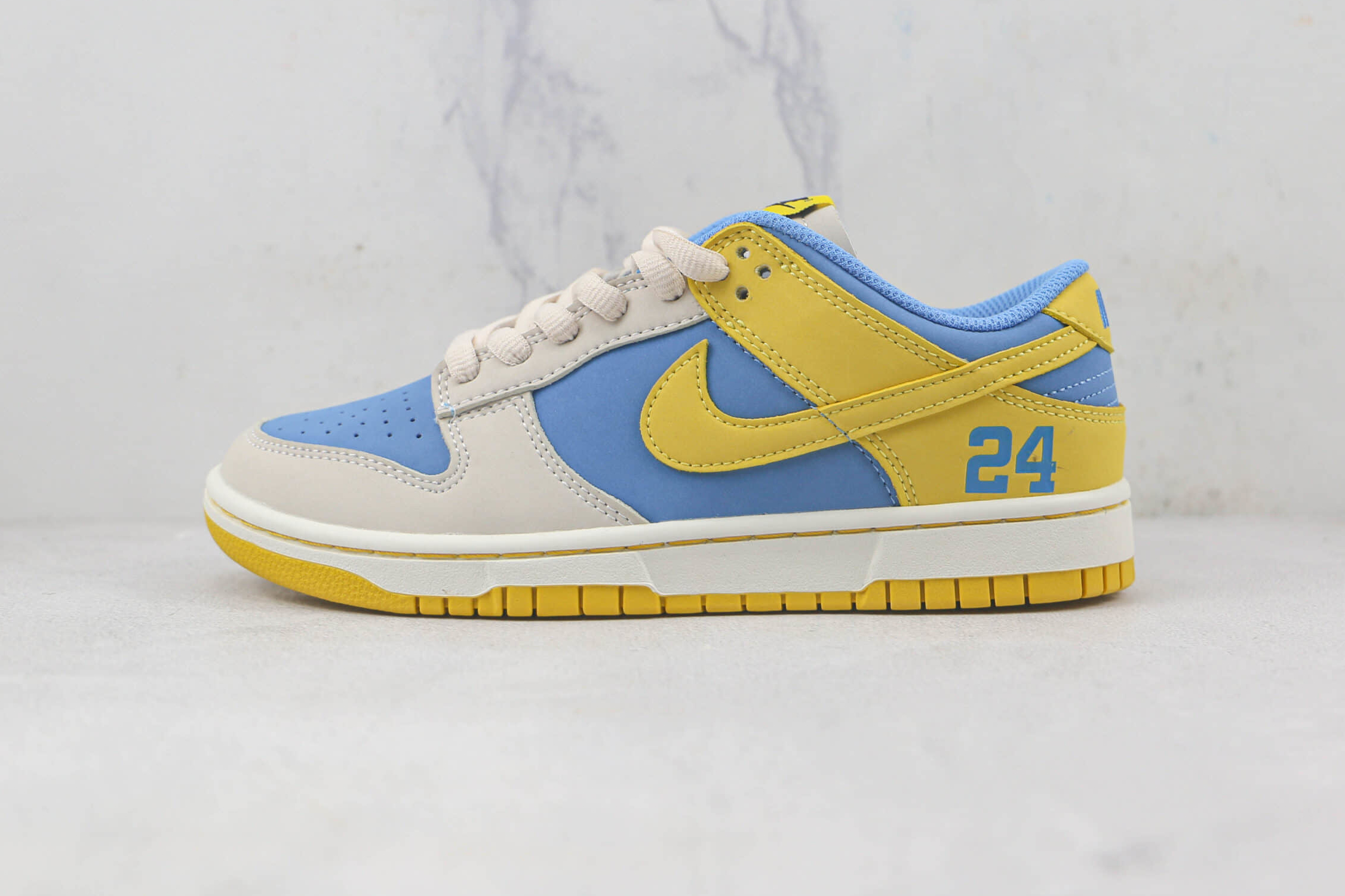 Nike SB Dunk Low Kobe Navy Blue White Yellow LF2428-002 - Shop Now & Elevate Your Sneaker Game